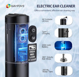 Ear Wax Removal, Electric Ear Cleaner with 3 Adjustble Modes - Ear Wax Removal Kit with 6 Reusable Tips, LED Display, IPX7 Waterproof, USB-C , Ear Cleaning Kit