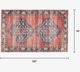 Feather Acadia Hand-Tufted Rug Brick Red, Turkish Design, Medium Pile