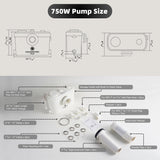 MaceratingFlo Ultra 750W toilet – installation overview