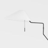 Rex Asymmetrical Angular Arm Plug-in Wall Sconce Light