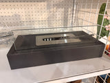 Tabletop Bio Ethanol Fireplace with Tempered Glass Wind Guard – 14”