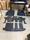 All Weather Floor Mats Set 4PC Fits Nissan Pathfinder & Infiniti QX60 Custom Liner Black