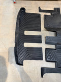 All Weather Floor Mats Set 4PC Fits Nissan Pathfinder & Infiniti QX60 Custom Liner Black