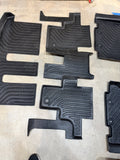 All Weather Floor Mats Set 4PC Fits Nissan Pathfinder & Infiniti QX60 Custom Liner Black