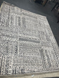 High - Low Pile Emrys Power Loomed Traditional Area Rug - 7’10”x10’