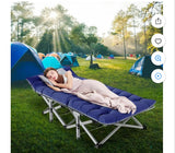 Portable Folding Camping Cot Heavy Duty Outdoor Sleeping Bed