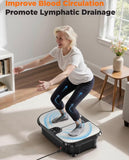 Vibration Plate Exercise Machine for Home Fitness & Recovery Black