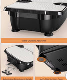 Vibration Plate Exercise Machine for Home Fitness & Recovery Black