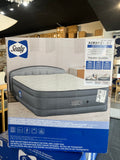 Sealy AlwayzAire Queen Air Mattress with Built-In Pump – Tough Guard Fabric, Quilted Top, Dual Inflation Sensors