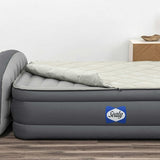 Sealy AlwayzAire Queen Air Mattress with Built-In Pump – Tough Guard Fabric, Quilted Top, Dual Inflation Sensors