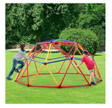 82” Kids Geometric Dome Climber Outdoor Monkey Bars Play Center