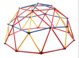 82” Kids Geometric Dome Climber Outdoor Monkey Bars Play Center