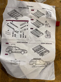 Universal 55"x40.98" Roof Rack Cargo Basket Holder 150lbs Capacity