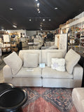 Cream Tivoli Cloud Sofa, 82” Wide Deep Seat Lounge Couch