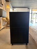 7 Drawer Black Rolling File Cabinet Vertical Storage Organizer with Wheels