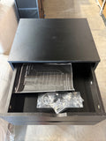 7 Drawer Black Rolling File Cabinet Vertical Storage Organizer with Wheels