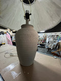 Ceramic Waters Table Lamp with Linen Shade