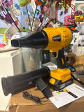 21V Cordless Handheld Leaf Blower with Battery & Charger – Yellow/Black