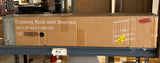 72”Black Heavy Duty Portable Clothes Rack Wardrobe Closet with Shelves & Hanging Rods