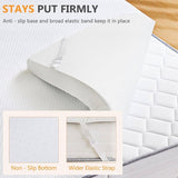 2 Inch Memory Foam Mattress Topper KingCooling Ventilated Removable Washable Cover Non Slip