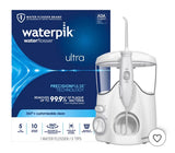 Ultra Water Flosser Countertop Oral Irrigator 10 Pressure Settings 7 Tips White Dental Cleaner