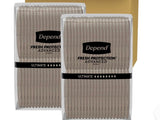 Women’s Disposable Incontinence Underwear Large/XL 68 Count Maximum Absorbency Briefs