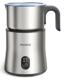 Stainless Steel Electric Milk Frother & Milk Steamer for Lattes Cappuccinos Hot Chocolate Coffee