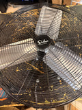 24-Inch Heavy Duty High Velocity Industrial Shop Garage Fan 3-Speed Wall Ceiling Mount