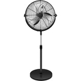 20” High Velocity Industrial Pedestal Stand Fan 3-Speed Adjustable Steel Fan