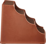 4-Step Pet Stairs for Dogs & Cats – Cocoa Brown – 23”L x 14”W x 20”H