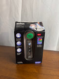 No Touch 3-in-1 Thermometer, Measures Forehead, Liquid and Food Temps, Professional Accuracy and Color Coded Fever Guidance for Babies, Kids, Toddlers and Adults