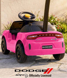 Toddler Ride-On Push Car with Parent Handle, Music & Storage – Pink