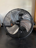 20-Inch Industrial Wall Mount Fan with 3-Speed Metal Blades