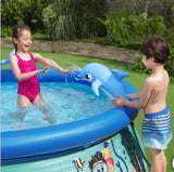 8’ H2OGO! Underwater Oasis Inflatable Spray Pool for Kids – 555 Gallons