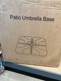 42” Fillable Patio Umbrella Base Weight Set – Holds 220 lbs Filled
