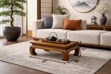 Ming-Style Solid Wood Low Platform Table / Asian Meditation or Tea Table