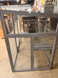 71” Large Outdoor Catio Cat Enclosure Walk-In Wooden Cat House with Waterproof Roof Catio