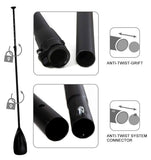 Adjustable 3-Piece Stand Up Paddle Board Paddle – 65” to 86.6” Aluminum SUP Paddle