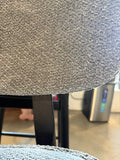 Bar stools - Black/Gray set of 2 - mid century modern