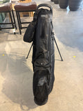 BIG MAX Golf Stand Bag Black Lightweight Carry Bag with Dual Shoulder Straps