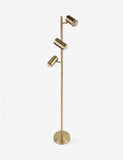 Brushed Gold Zanna Floor Lamp