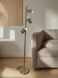 Brushed Gold Zanna Floor Lamp