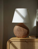 Palta Wicker Rattan Table Lamp