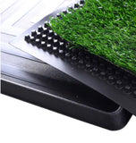 Artificial Grass Dog Potty Training Mat with Drainage Tray – 20” x 25”
