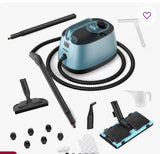 Heavy-Duty Multipurpose Steam Cleaner with 21 Attachments – 58 PSI, 50 oz Tank