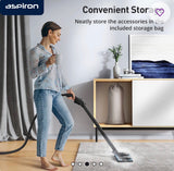 Heavy-Duty Multipurpose Steam Cleaner with 21 Attachments – 58 PSI, 50 oz Tank