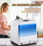 18” Portable Countertop Dishwasher with Built-In Water Tank, 5 Wash Programs & Fruit Wash