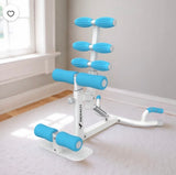 350 LB Capacity Deep Squat Machine Adjustable Glute Trainer Home Gym Workout Equipment-Teal