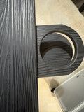 Black Outdoor Adirondack Patio Chair with Cup Holder – 3 Available – 35”D x 30”W x 36.2”H