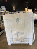 21 LB Portable Twin Tub Washing Machine Compact Washer & Spin Dryer Combo – White/Blue